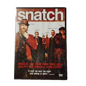 Snatch DVD 2000 Movie R Brad Pitt Comedy Action